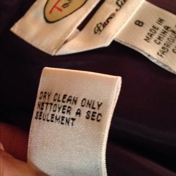 TALBOTS PURE SILK 3/4SLEEVES TAILORED SIZE 8 - Picture 6 of 7